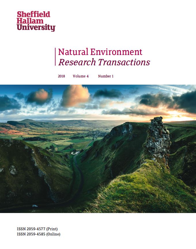 					View Vol. 4 No. 1 (2018): NERT - Natural Environment Research Transactions
				